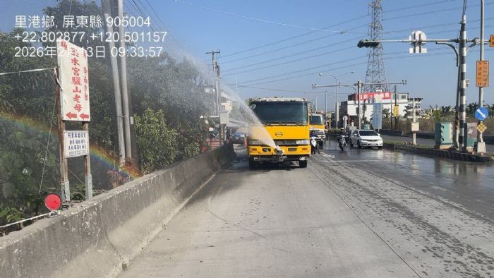 環保局聯合大洗掃，降低空污安心過好年